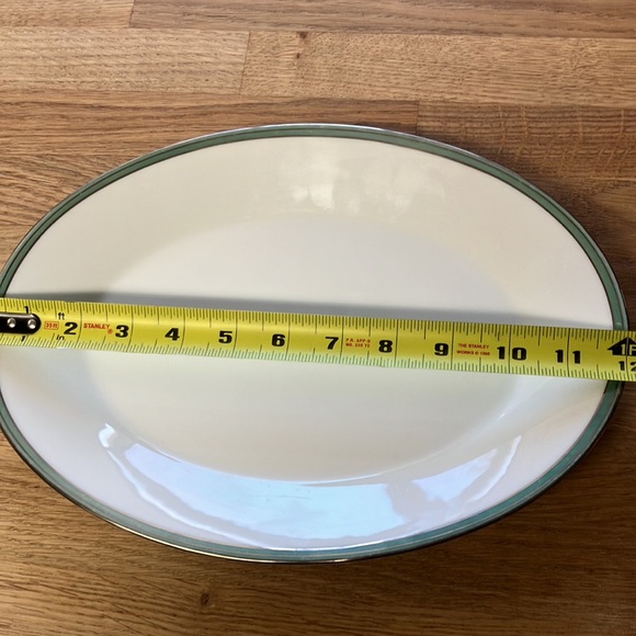 Vintage 70’s noritake royal mint Japan large oval platter - Picture 5 of 6